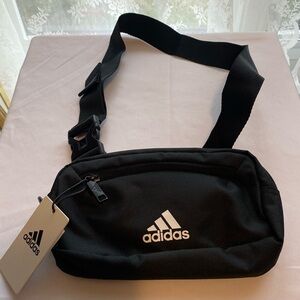 NWT ADIDAS Unisex-Adult Waist Pack/Crossbody Bag with adjustable strap to 52”
